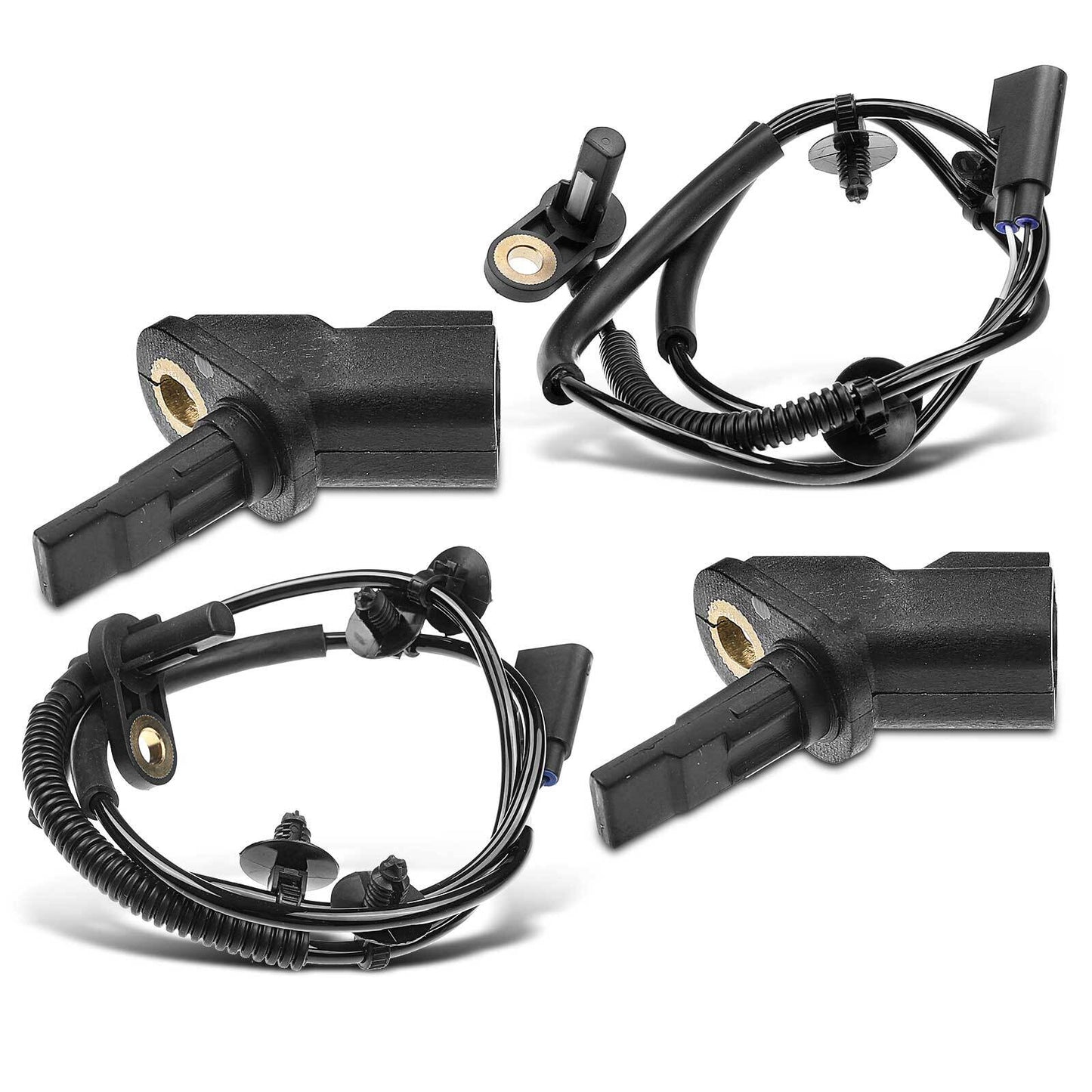 4x New Front & Rear ABS Wheel Speed Sensor for Jaguar X-Type 2002 2003 2004-2008