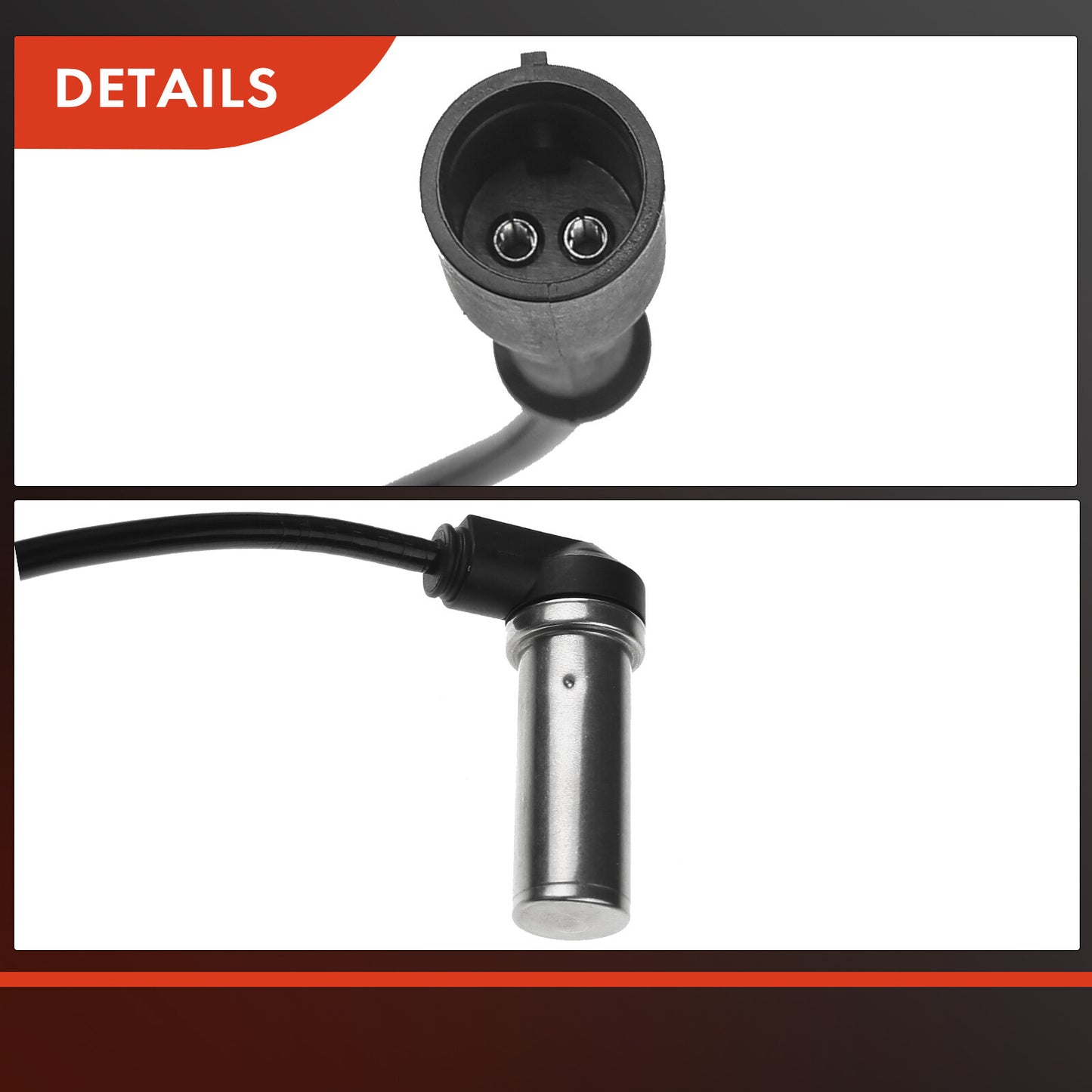 Rear ABS Wheel Speed Sensor for Ford F-650 F-750 2004 2005 2006 2007 4C4Z2C190BA