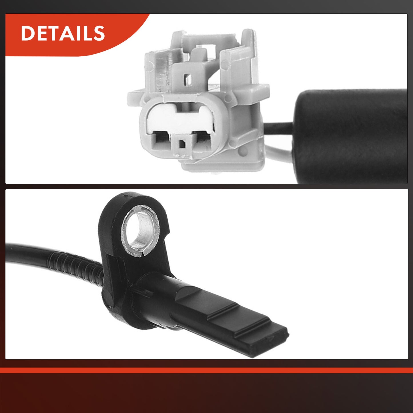 4Pcs Front & Rear ABS Wheel Speed Sensor for Subaru Forester 2008-2012 H4 2.5L