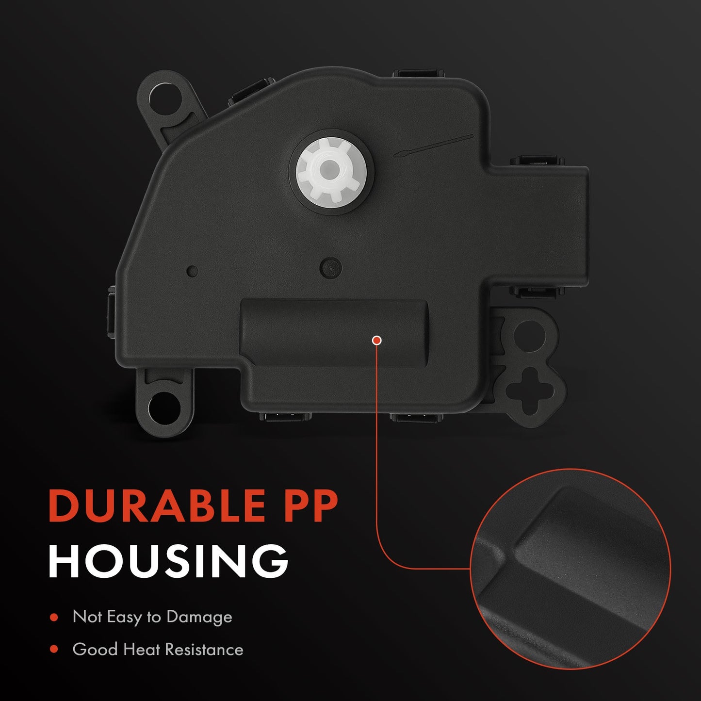 HVAC Recirculation Door Actuator for Jeep Wrangler 2018-2024 Gladiator 2020-2024