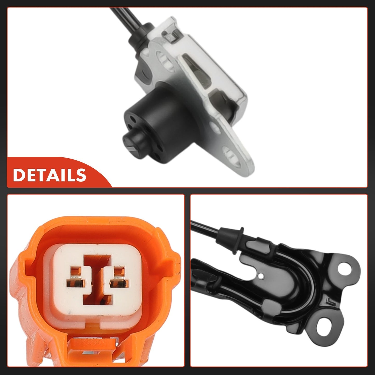Front Driver ABS Wheel Speed Sensor for Honda Accord 1994-1997 Odyssey 1995-1998