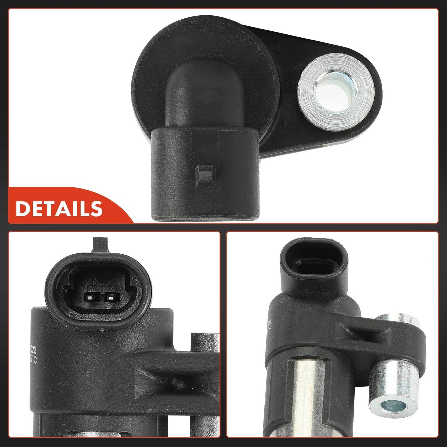 2x Rear Left & Right Side ABS Wheel Speed Sensor for Chevy Express 2500/3500 GMC