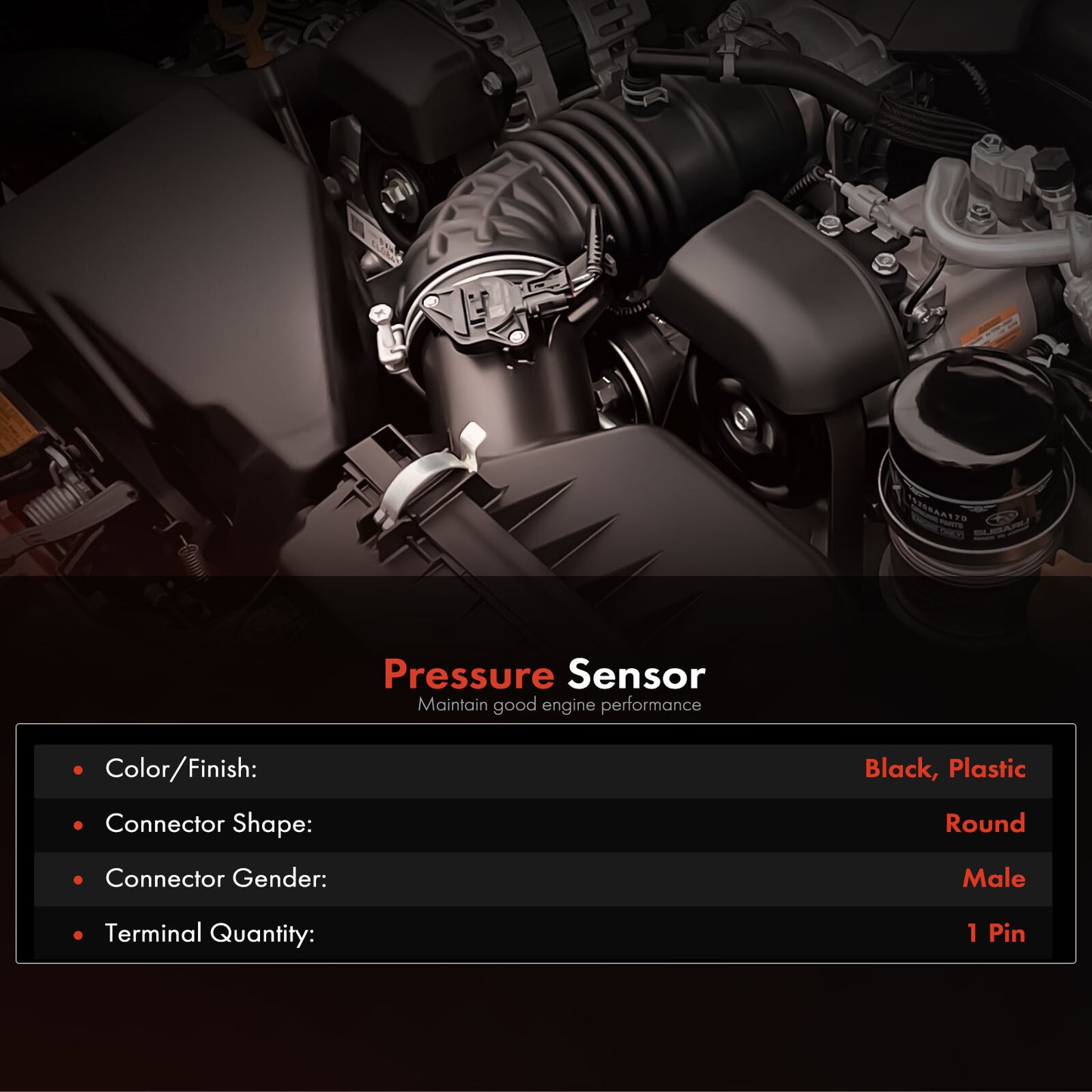 Fuel Oil Pressure Sensor for Chevrolet Impala Malibu Buick LaCrosse GMC Pontiac