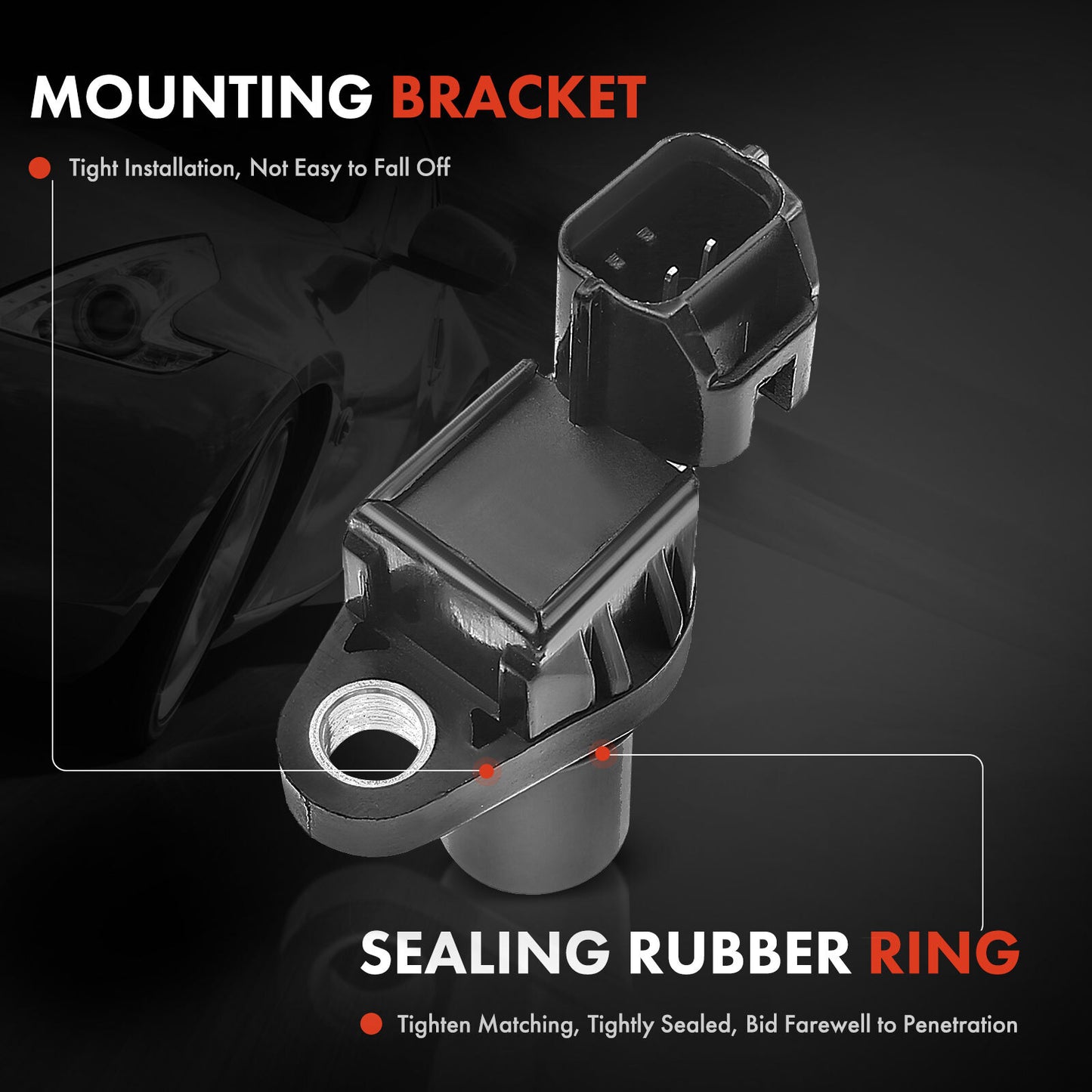 2x Camshaft & 1x Crankshaft Position Sensor for Mitsubishi Lancer 2005-2006 DOHC
