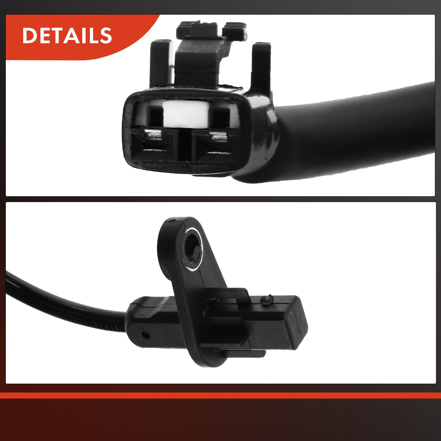 4x Front & Rear Side ABS Wheel Speed Sensor for Kia Forte Forte Koup 14-15 17-18