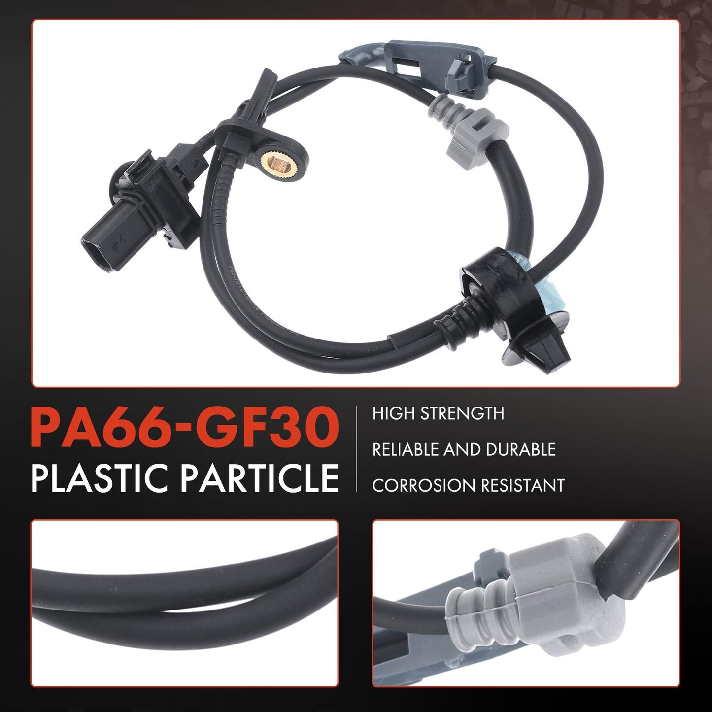 2Pcs Front Left & Right ABS Wheel Speed Sensor for Honda CR-V 2012-2013 L4 2.4L