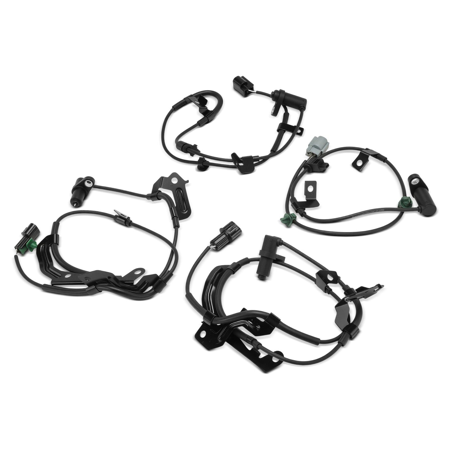 4x Front & Rear ABS Wheel Speed Sensors for Mitsubishi L200 2008 2009 2010 2011
