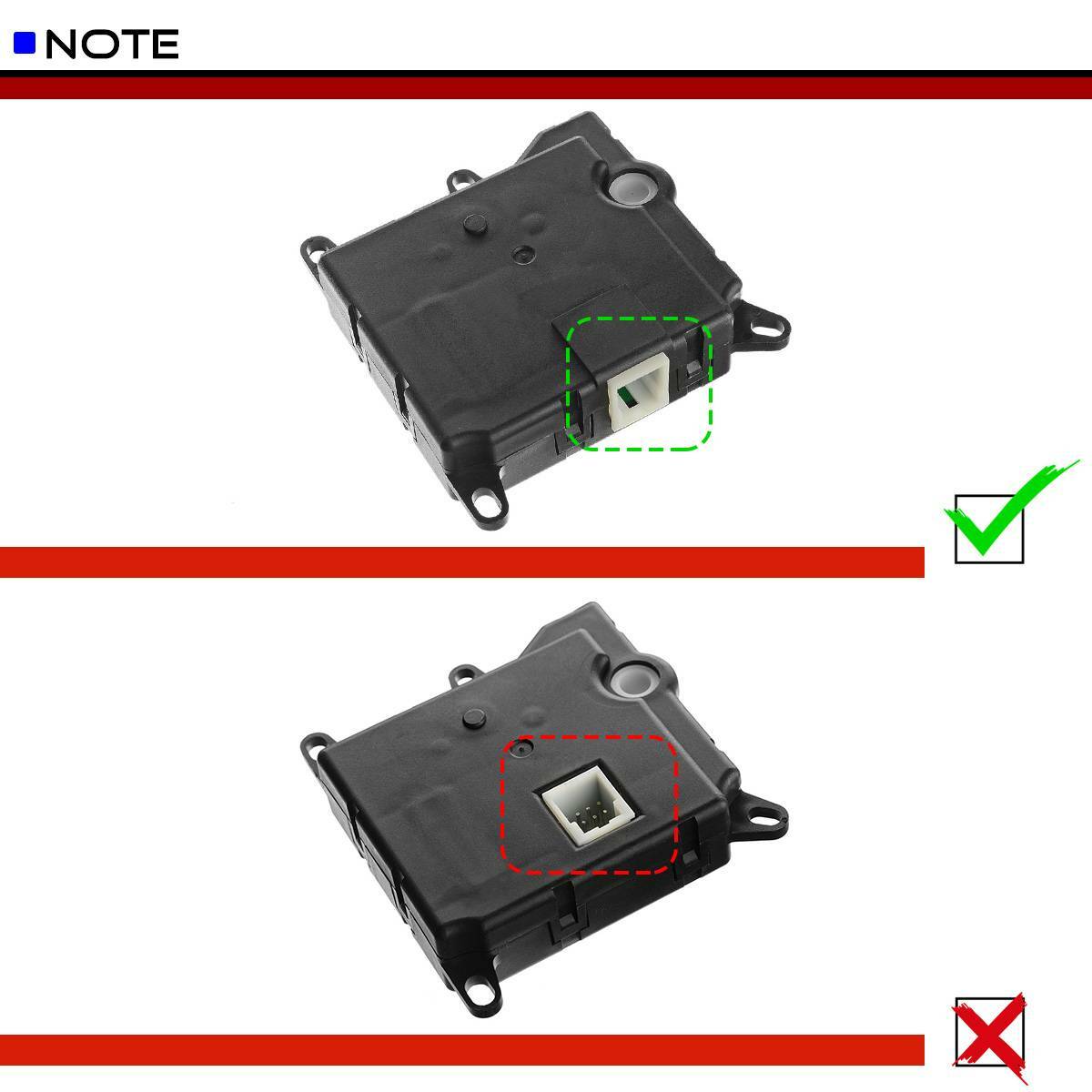 Temperature Heater Blend Air Door Actuator for Ford Explorer Mercury 02-10 Main