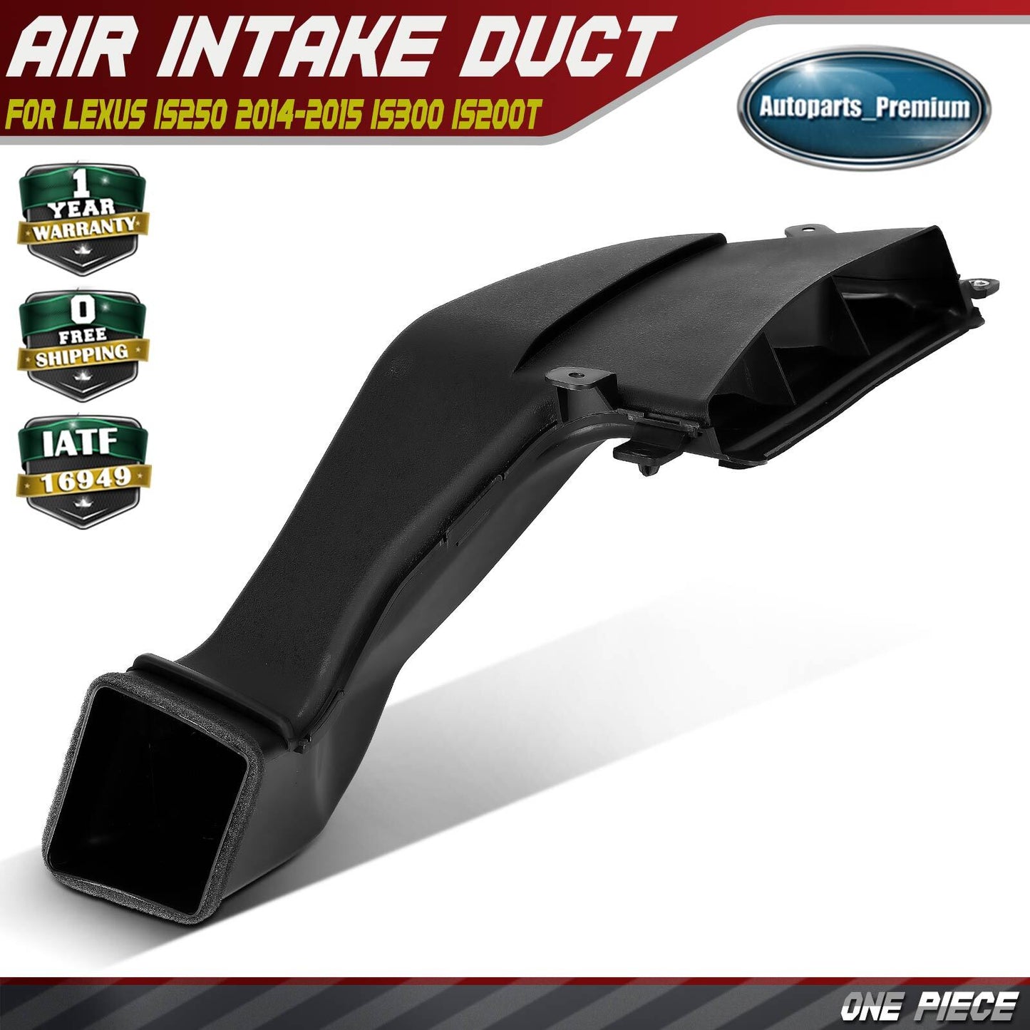 Air Intake Duct for Lexus IS250 2014-2015 IS300 2016-2021 IS200t 2016-2017 IS350