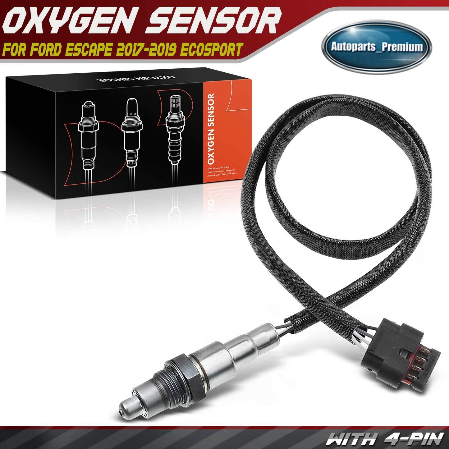 Downstream O2 Oxygen Sensor for Ford Escape 2017-2019 EcoSport 2018-2021 B1S2