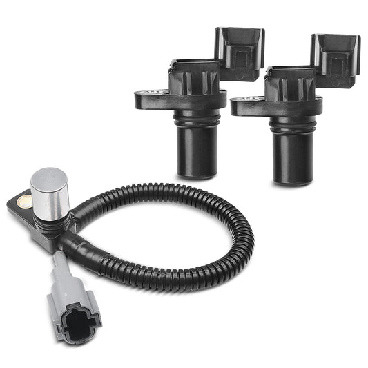 2x Camshaft & 1x Crankshaft Position Sensor for Chevy Tracker Suzuki Vitara 2.0L