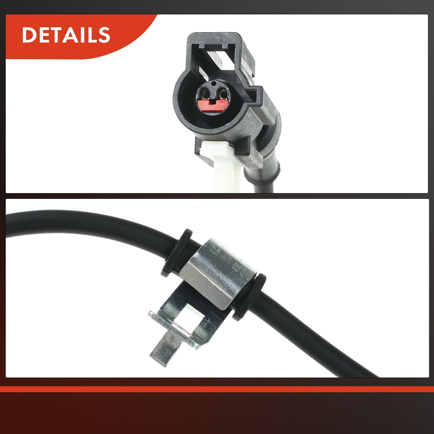 2Pcs ABS Wheel Speed Sensors for Ford E-250 E-350 Super Duty Front Left & Right