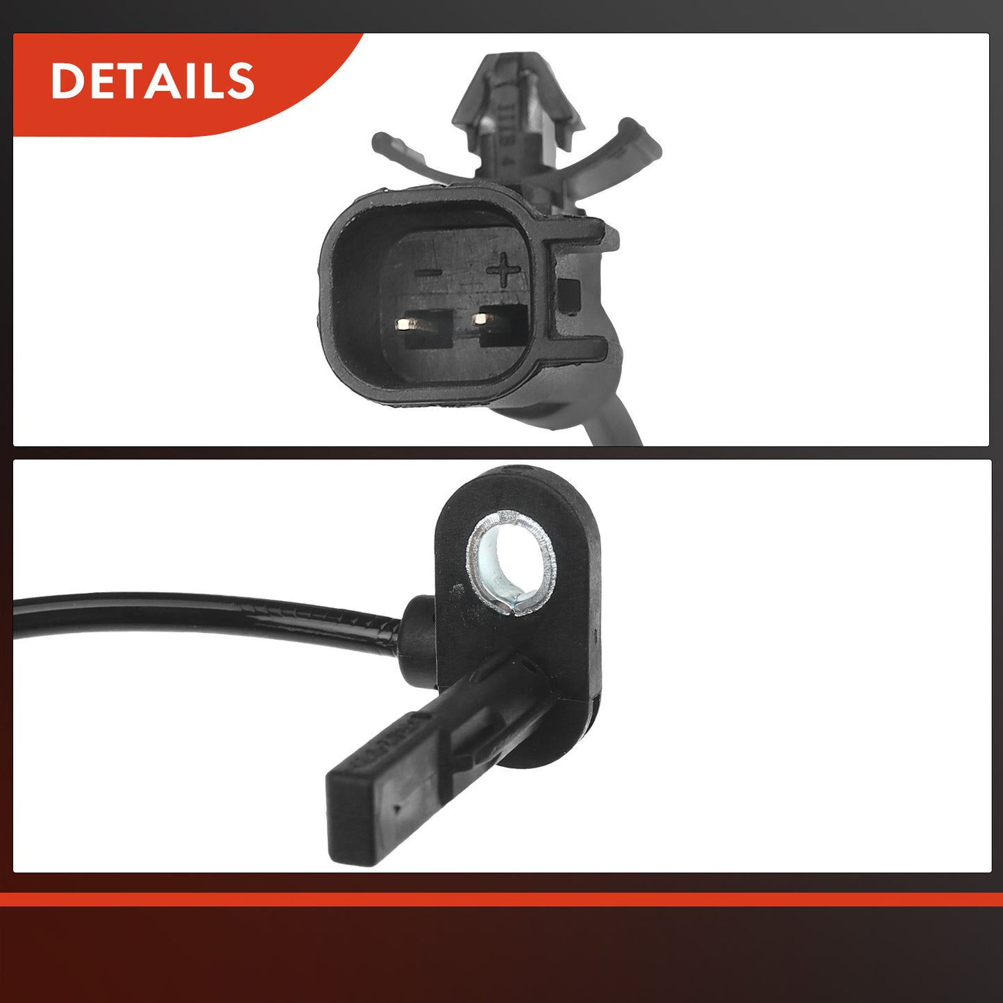 2x Front Sides ABS Wheel Speed Sensor for Chevrolet Cruze Orlando Buick Verano