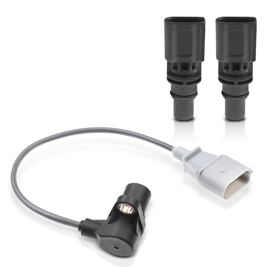 2x Camshaft & 1x Crankshaft Position Sensor for Audi A3 A4 VW Passat 2.0L DOHC
