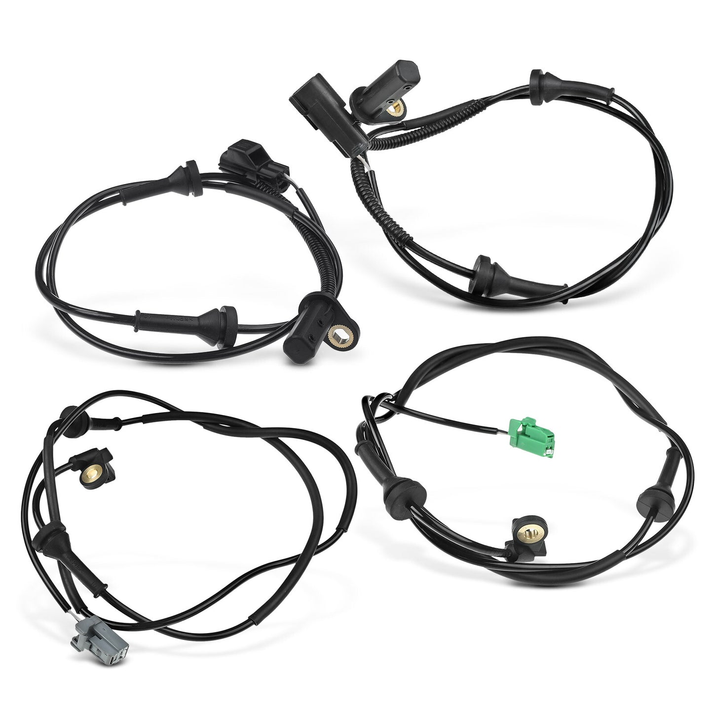 4x Front & Rear ABS Wheel Speed Sensor for Volvo XC90 03-14 2.5L 2.9L 3.2L 4.4L