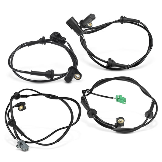 4x Front & Rear ABS Wheel Speed Sensor for Volvo XC90 03-14 2.5L 2.9L 3.2L 4.4L