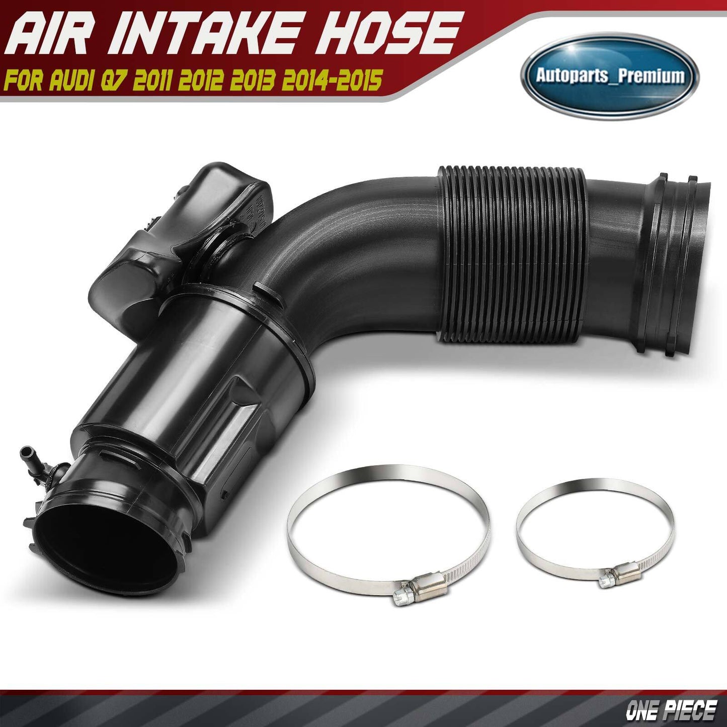 New Engine Air Intake Hose Pipe Duct for Audi Q7 2011-2015 V6 3.0L 06E129629R