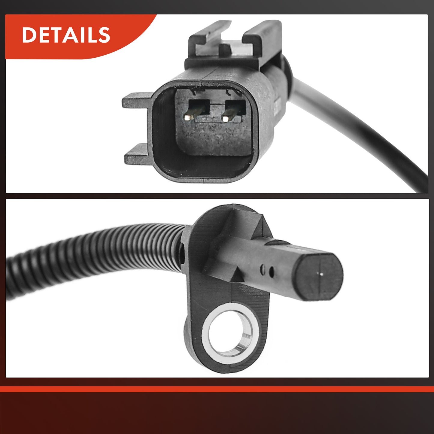 Front & Rear Side ABS Wheel Speed Sensor for Ford Mustang 2015-2016 2018-2019