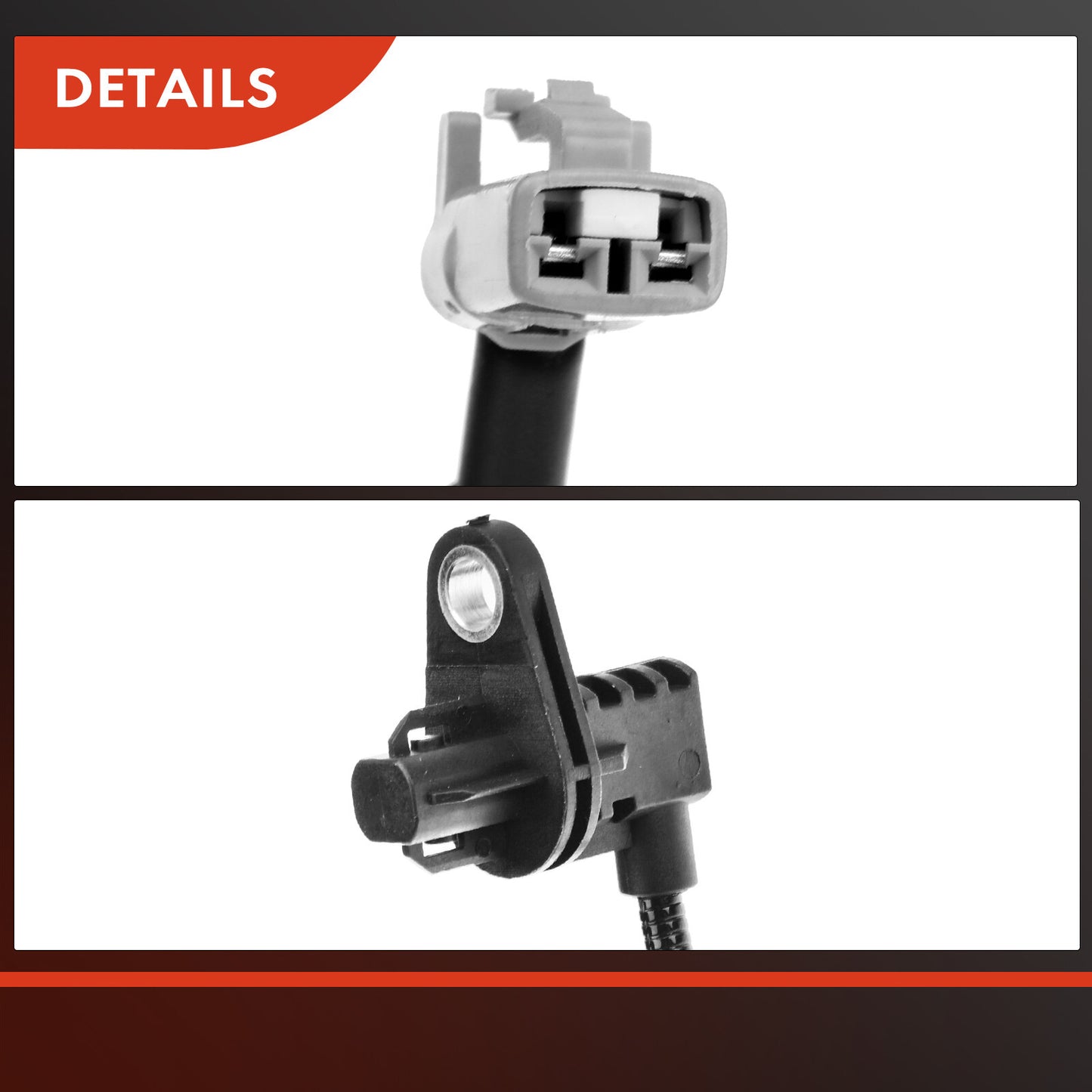 1pc Front Left Driver ABS Wheel Speed Sensor for Kia Forte 2010-2013 2.0L 2.4L