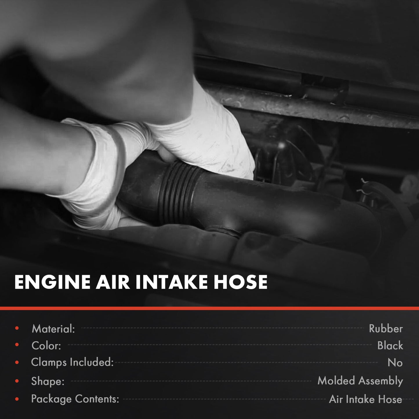 Engine Air Intake Hose Inlet Duct for BMW E90 E91 E92 E93 328i 328xi 325i 330i