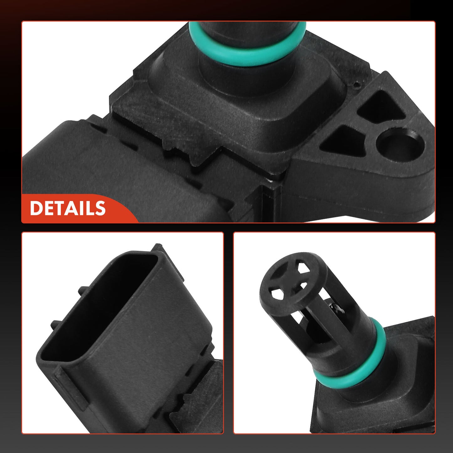Manifold Pressure (MAP) Sensor for Smart Fortwo 2008 2009 2010 2011-2015 L3 1.0L
