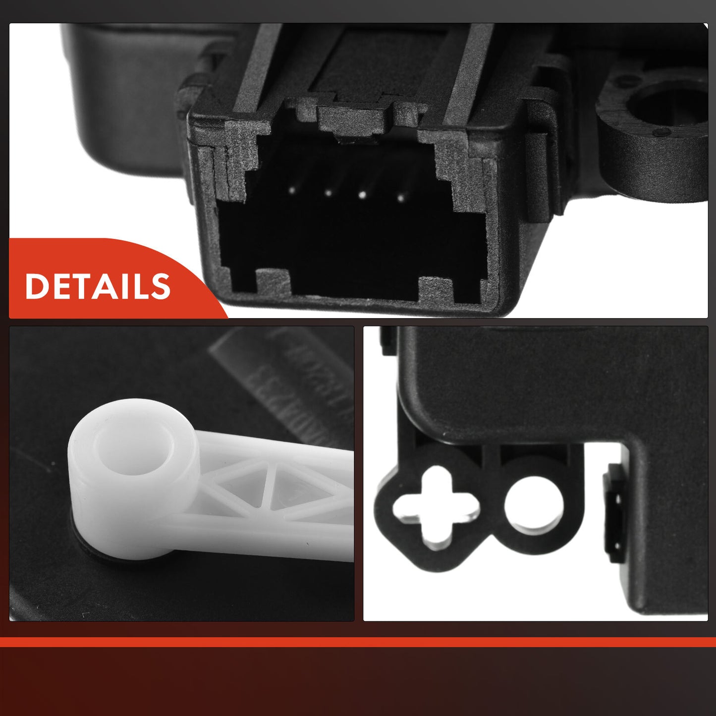 2x HVAC Heater Air Blend Door Actuators for Ford Mustang 2005-2009 6R3Z19E616B