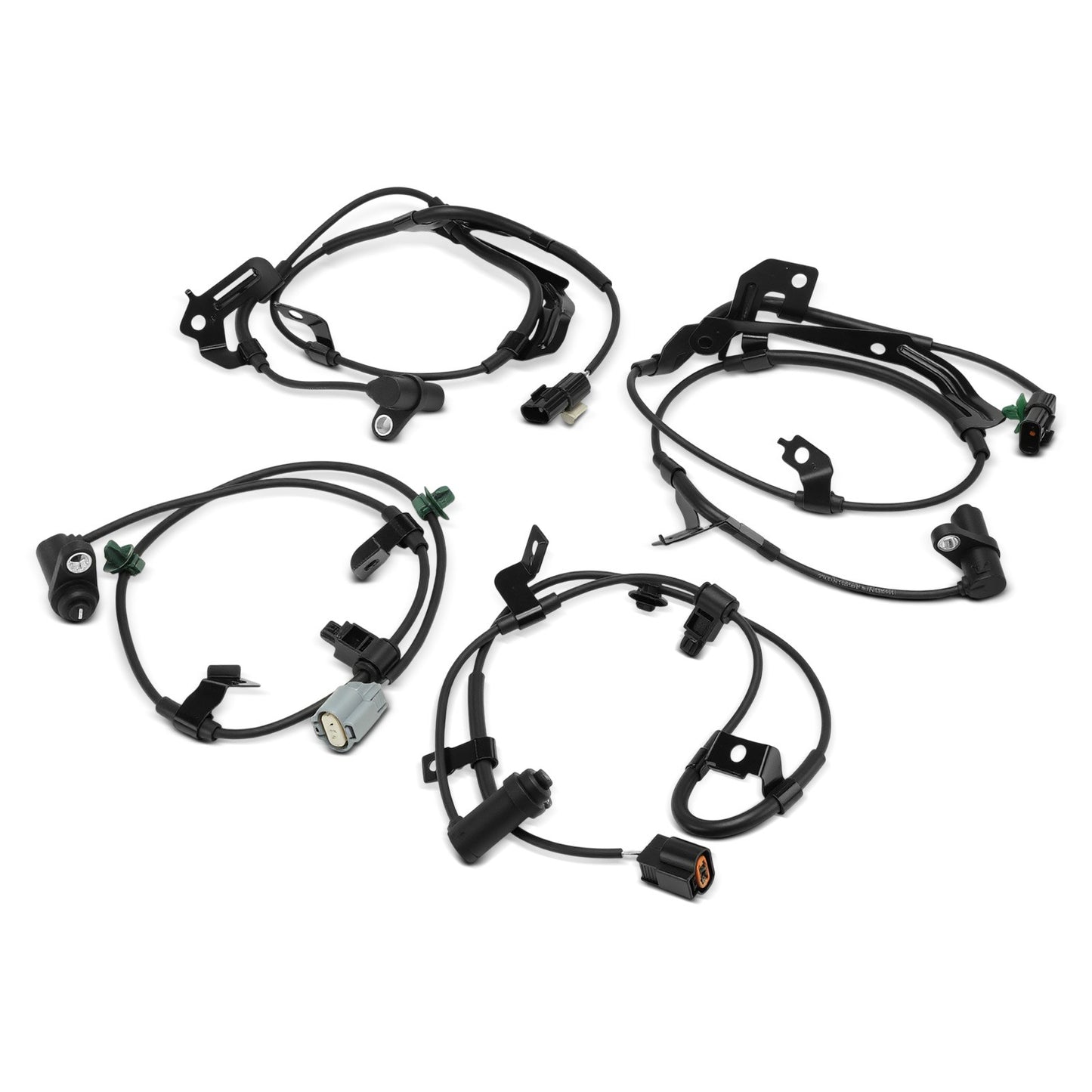 4x Front & Rear ABS Wheel Speed Sensors for Mitsubishi L200 2008 2009 2010 2011
