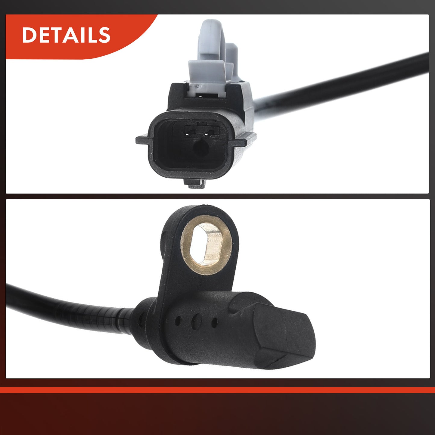 4Pcs Front & Rear ABS Wheel Speed Sensor for Nissan Rogue 2015-2016 L4 2.5L AWD