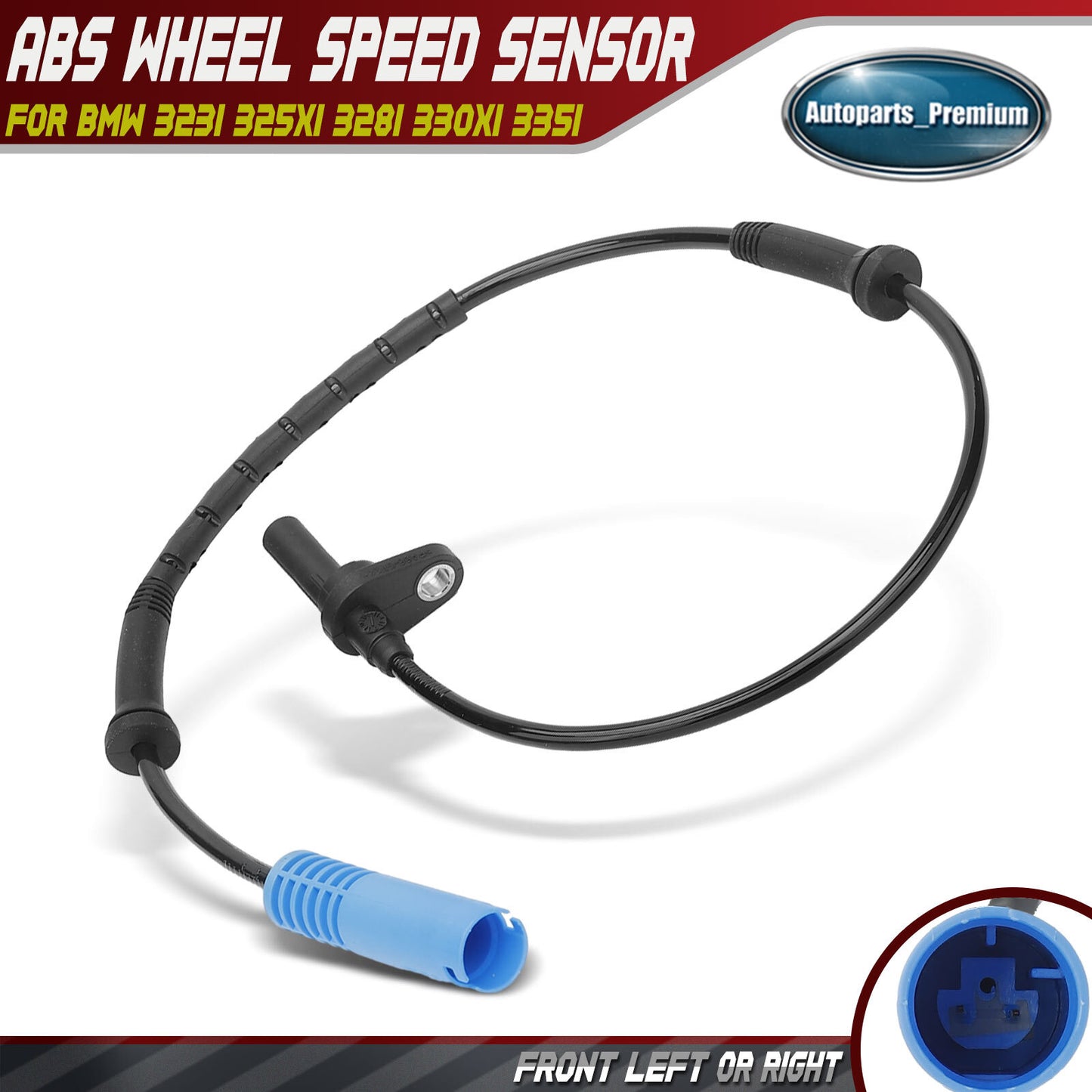 ABS Wheel Speed Sensor for BMW 323i 325xi 328xi 330xi 335xi Front Left or Right