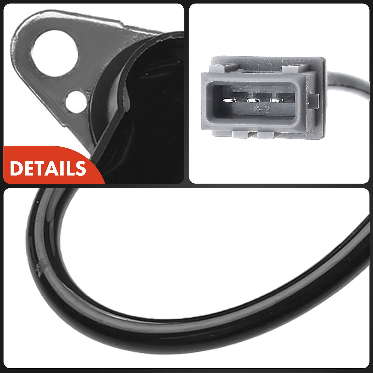 New Crankshaft Position Sensor for KIA RIO 2001-2005 L4 1.5L L4 1.6L 0K30A18891