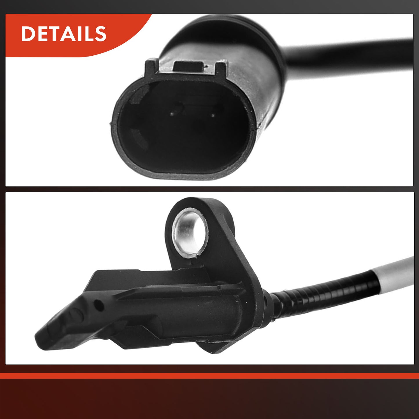 4Pcs Front & Rear ABS Wheel Speed Sensor for BMW X1 X2 Mini Cooper Countryman