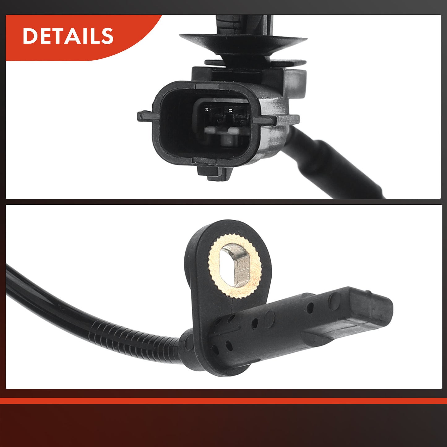 4Pcs Front & Rear ABS Wheel Speed Sensor for Nissan Maxima 16-20 Altima 14-18
