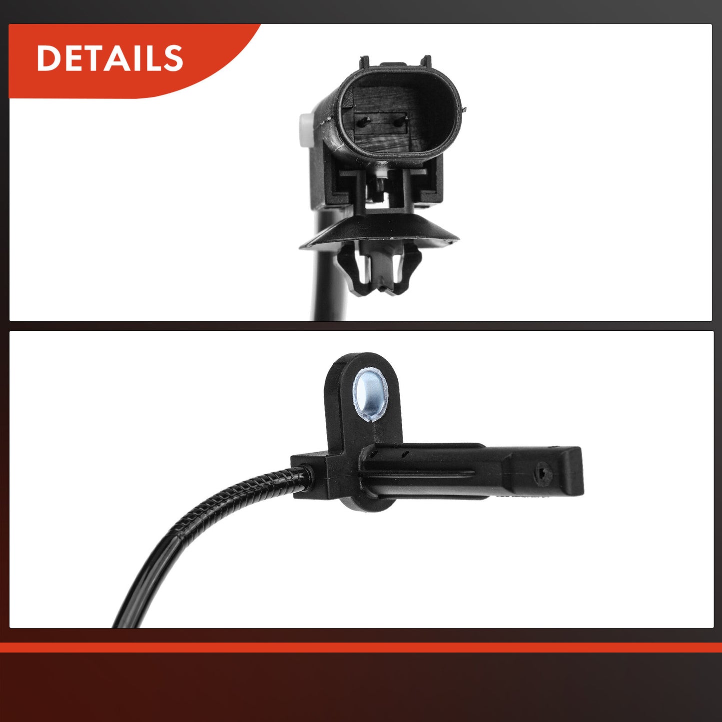 2x Front Left & Right ABS Wheel Speed Sensor for Dodge Dart 2013-2016 1.4L 2.0L