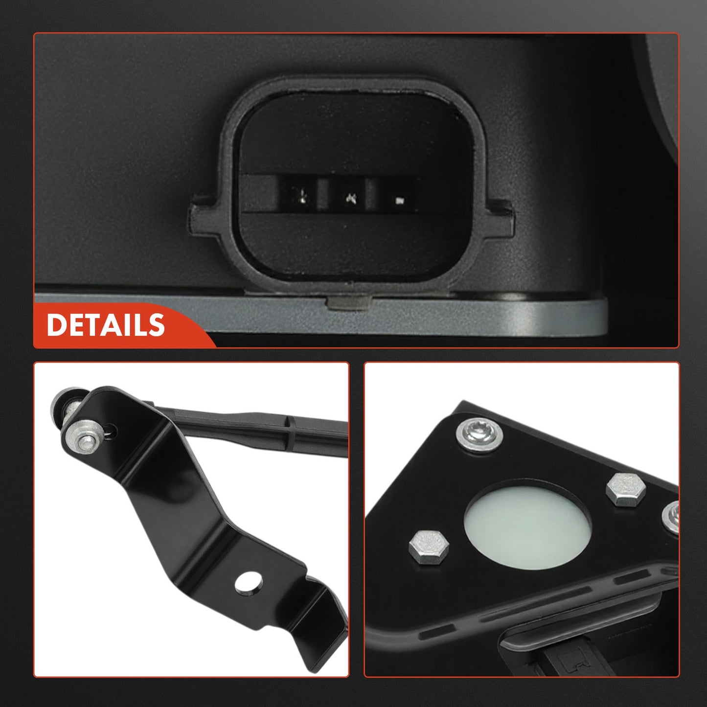 Front Driver Ride Height Level Sensor for Ford F-250 F-350 Super Duty 2023 2024