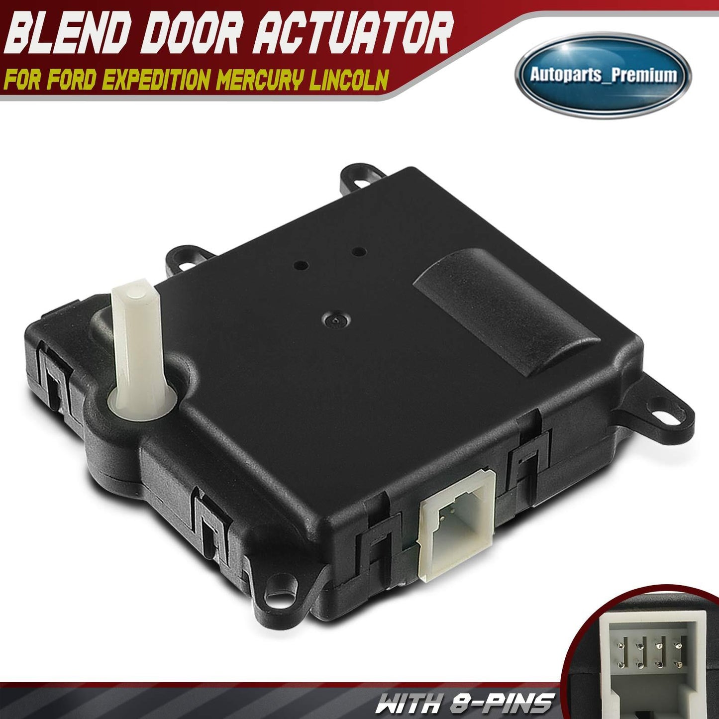 HVAC Heater Blend Air Door Actuator for Ford Expedition Mercury Lincoln 95-2002