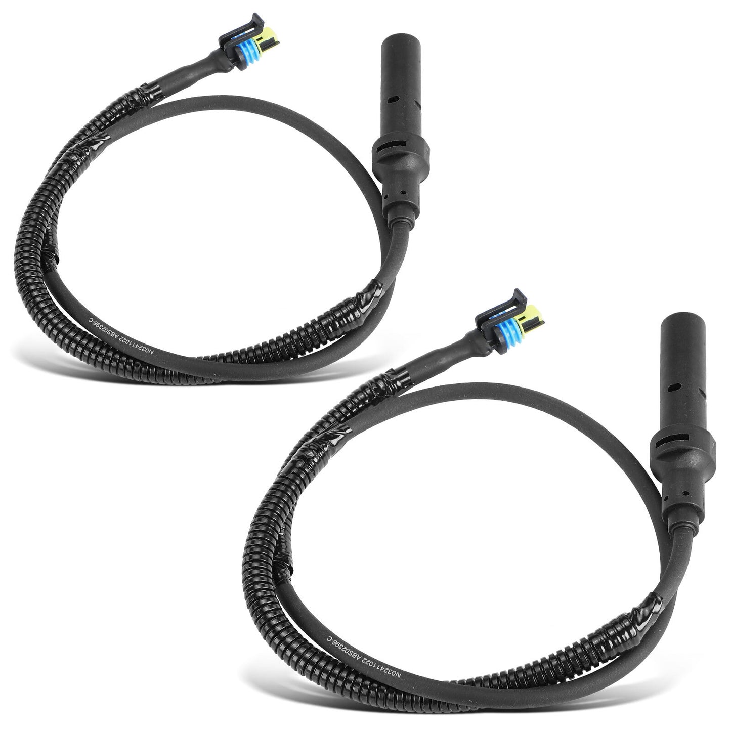 2x Rear ABS Wheel Speed Sensor for Chevy GMC C4500 Topkick C5500 Topkick 03-09