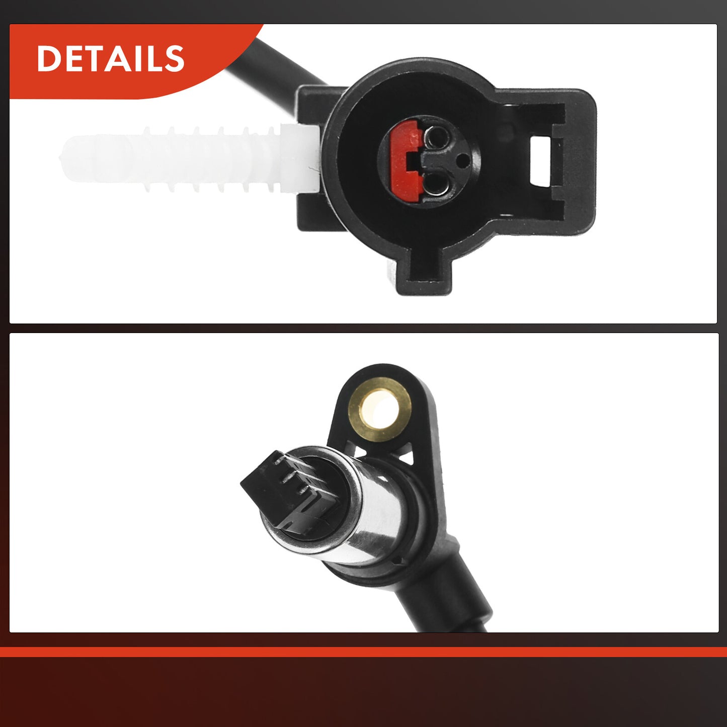 Front Left Side ABS Wheel Speed Sensor for Ford E-150 2003-2006 E-150 Club Wagon