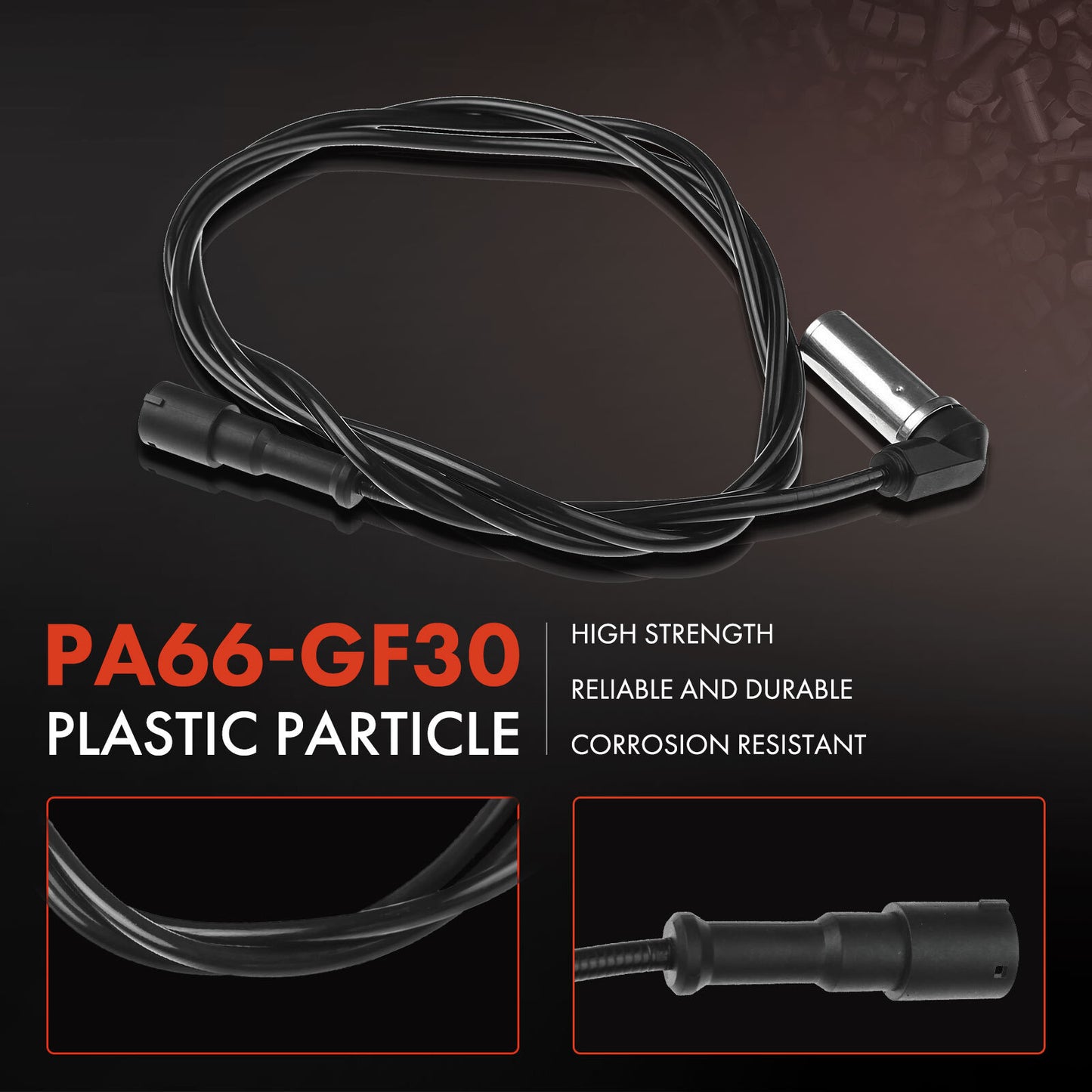 Rear ABS Wheel Speed Sensor for Ford F-650 F-750 2004 2005 2006 2007 4C4Z2C190BA