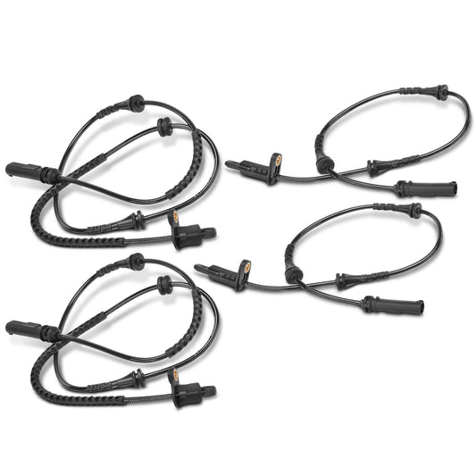 4Pcs Front & Rear ABS Wheel Speed Sensor for BMW 330i 2019-2020 M340i 2020-2022