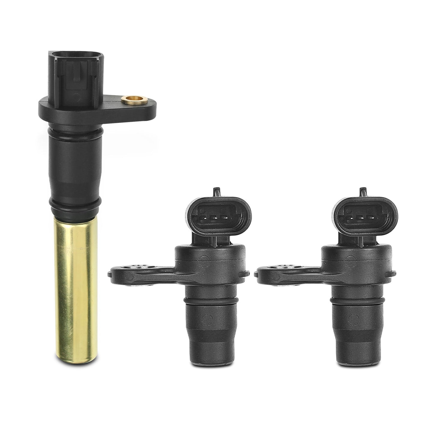 2x Camshaft & 1x Crankshaft Position Sensor for Chevy Colorado GMC Isuzu 2007