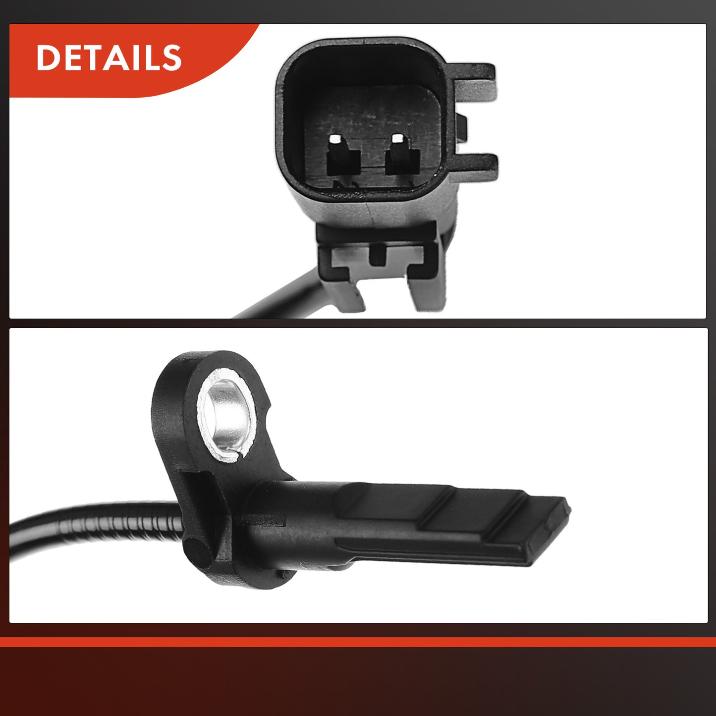 Front & Rear Side ABS Wheel Speed Sensor for Ford Mustang 2015-2016 2018-2019