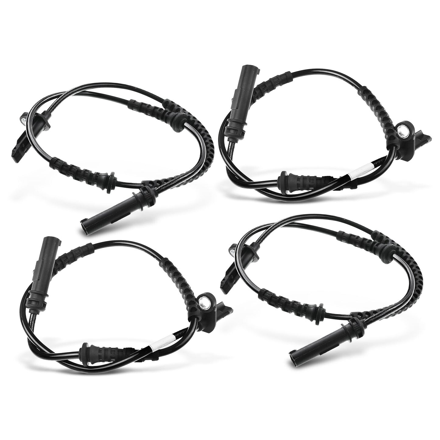 4Pcs Front & Rear ABS Wheel Speed Sensor for BMW X1 X2 Mini Cooper Countryman