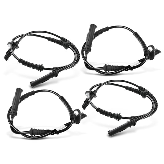 4Pcs Front & Rear ABS Wheel Speed Sensor for BMW X1 X2 Mini Cooper Countryman