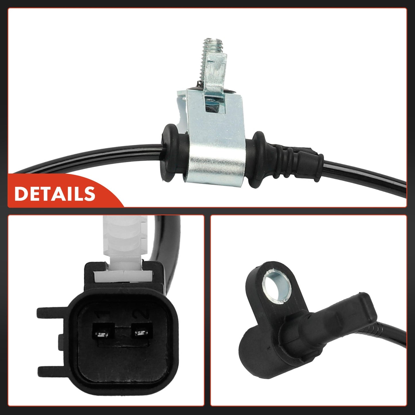 2x Front Left & Right ABS Speed Sensor for Chevy Colorado GMC Canyon 2015-2022