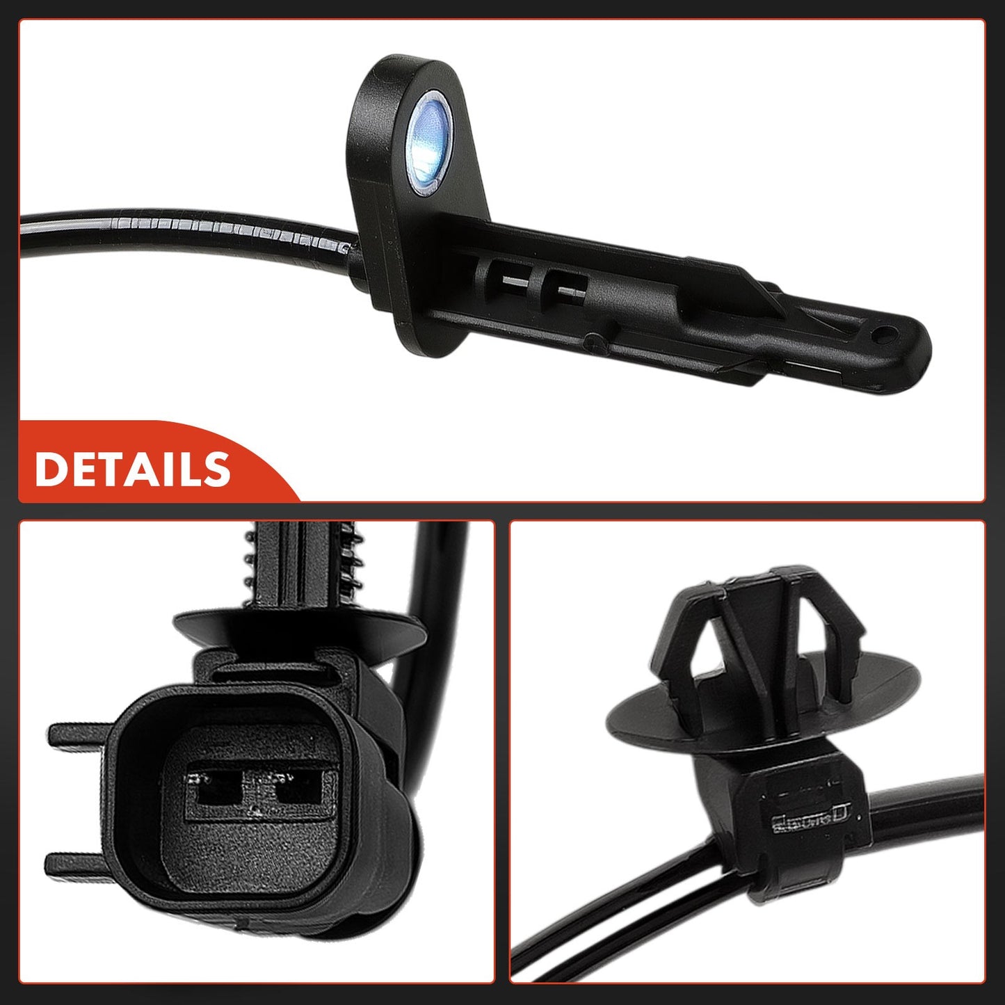 Front Left or Right ABS Wheel Speed Sensor for Jeep Grand Cherokee WL 2022-2024