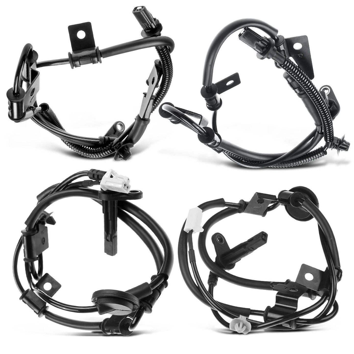 4Pcs Front & Rear ABS Wheel Speed Sensors for Hyundai Tucson 2005-2009 2.0L 2.7L