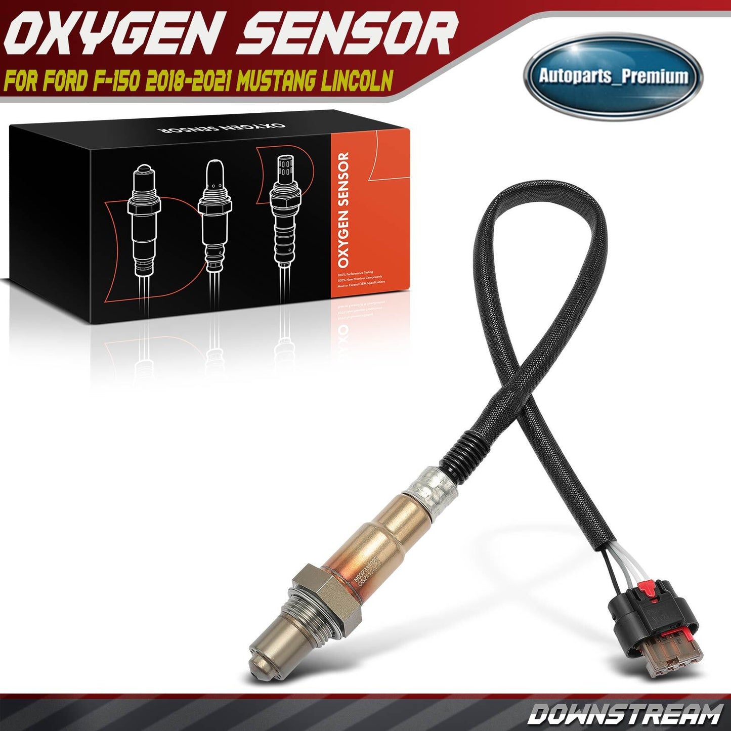Downstream O2 Oxygen Sensor for Ford F-150 18-20 Edge Mustang Lincoln Nautilus