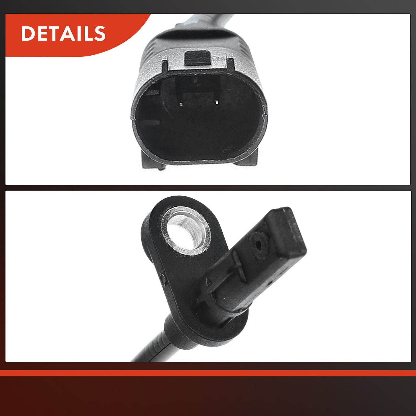 4Pcs Front & Rear ABS Wheel Speed Sensor for Benz B250e CLA250 W246 X177 GLA250