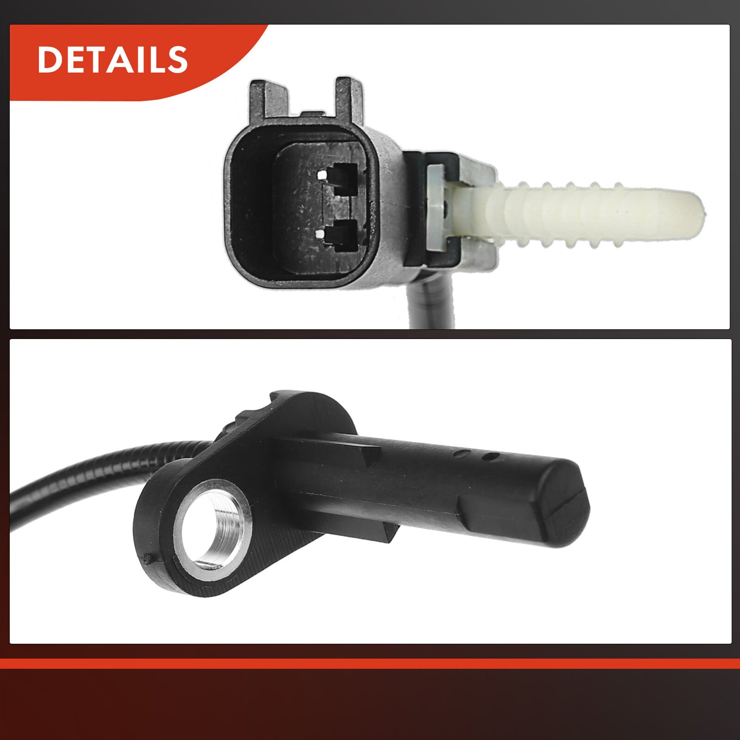 2Pcs Rear Left & Right Side ABS Wheel Speed Sensor for Ford F-150 2015-2017 2020