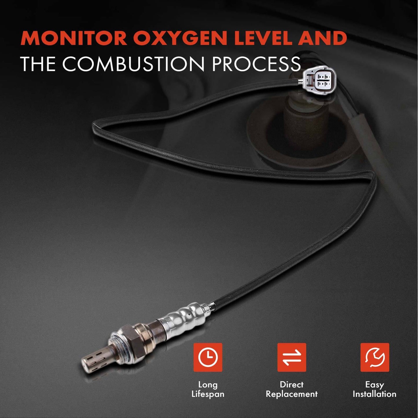 Downstream O2 Oxygen Sensor for Mazda 3 2014-2018 6 2014-2021 3 Sport 2014-2018